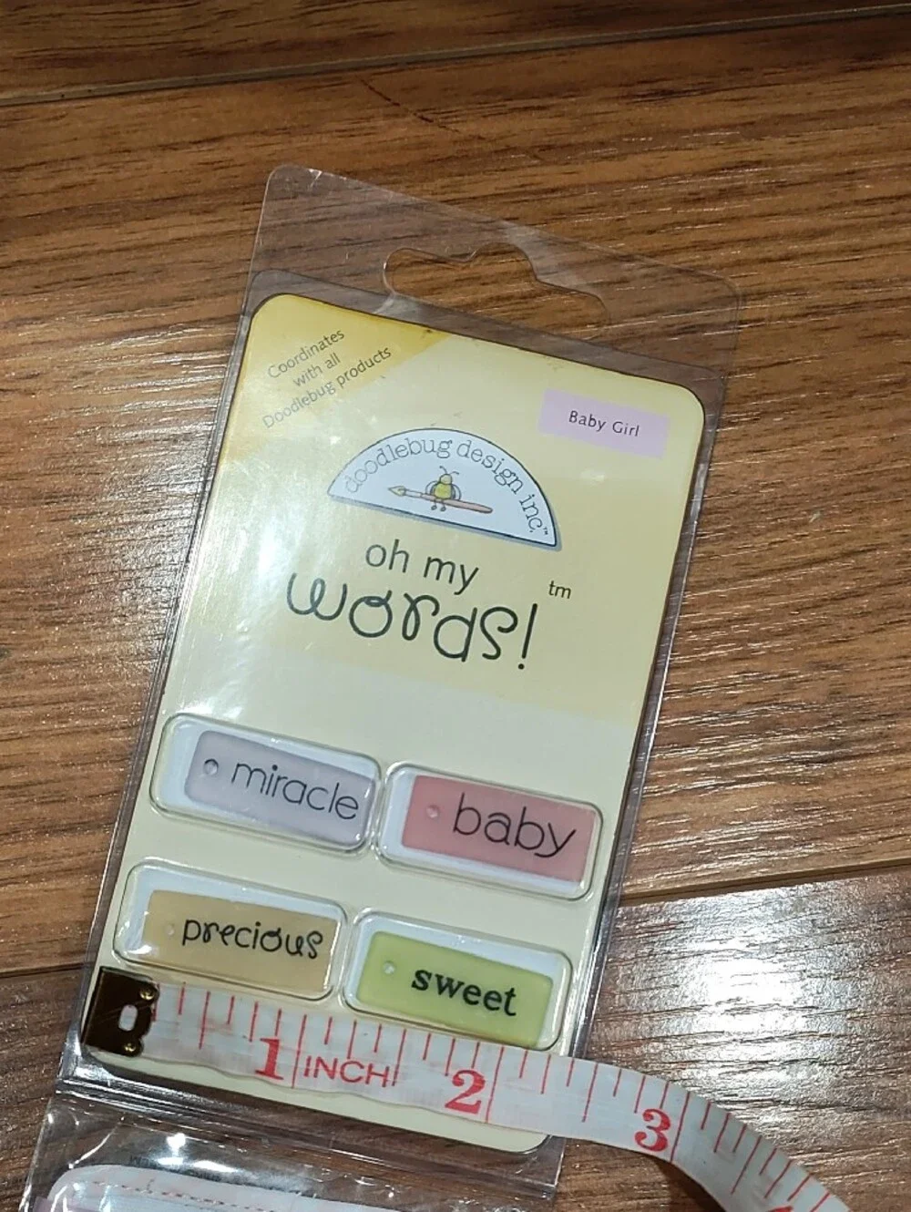 It's a Girl Baby-Themed Embellishments